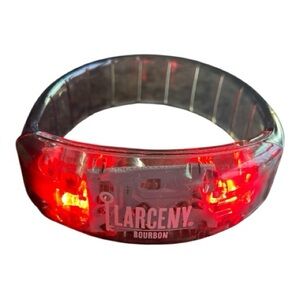 Larceny Bourbon Light Up Bracelet Set of Four (4) NIB Americana Advertising